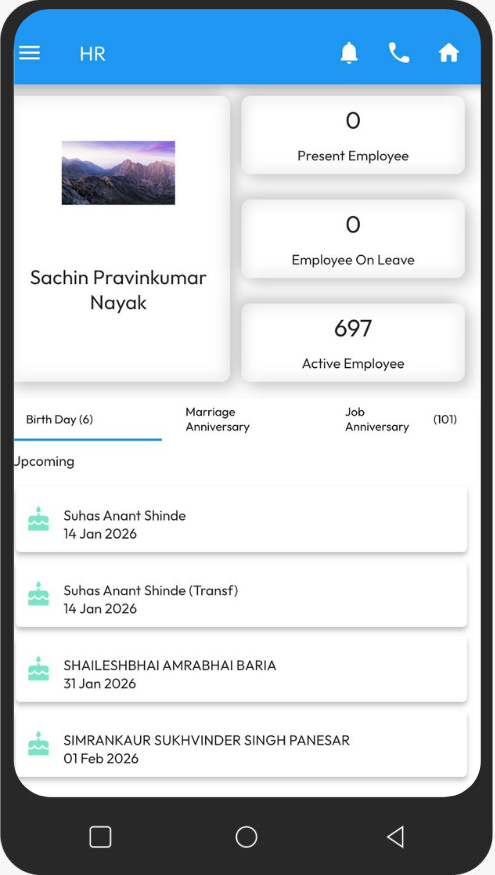 CRM ERP Dashboard Software